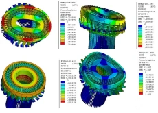 汽輪發(fā)電機(jī)定子端部振動模態(tài)分析.png